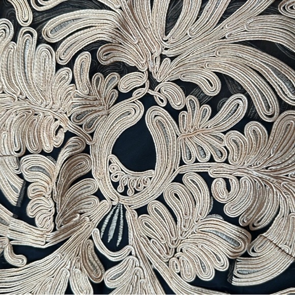 Chicwish Black and Gold Formal Dress - Picture 5 of 9